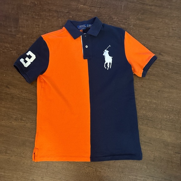 Ralph Lauren Other - Ralph Lauren Navy and Orange Polo Shirt